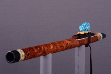 Brazilian Rosewood Burl Native American Flute, Minor, Mid G-4, #I31L (4)